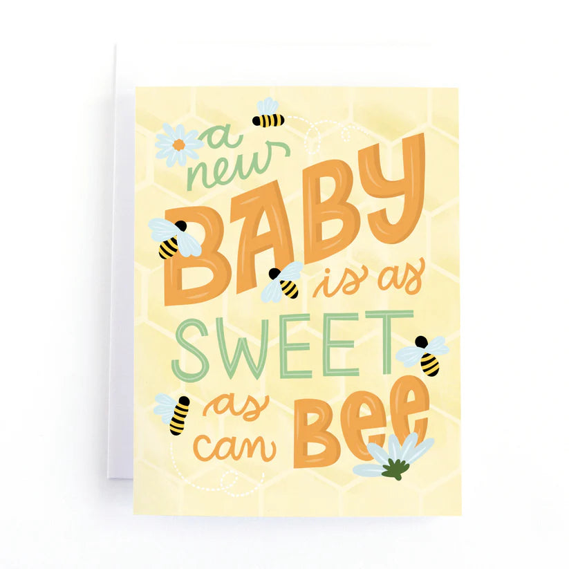 Bumble Bee New Baby Card