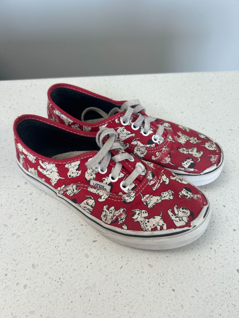 Red 100 Dalmatians Vans Shoes 2 Little Wildlings