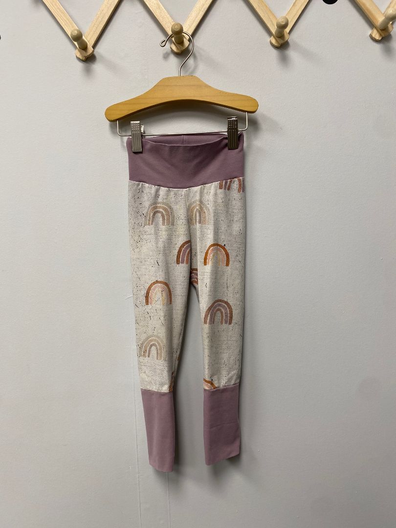 Grey Nautical Nerys Rainbow Pants, 1-3 Years