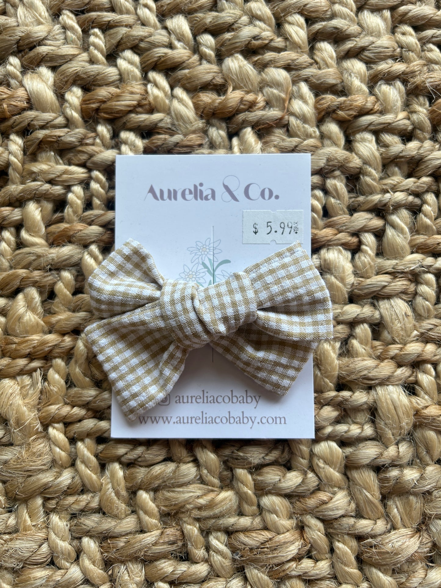 Aurelia & Co. Bow Clip