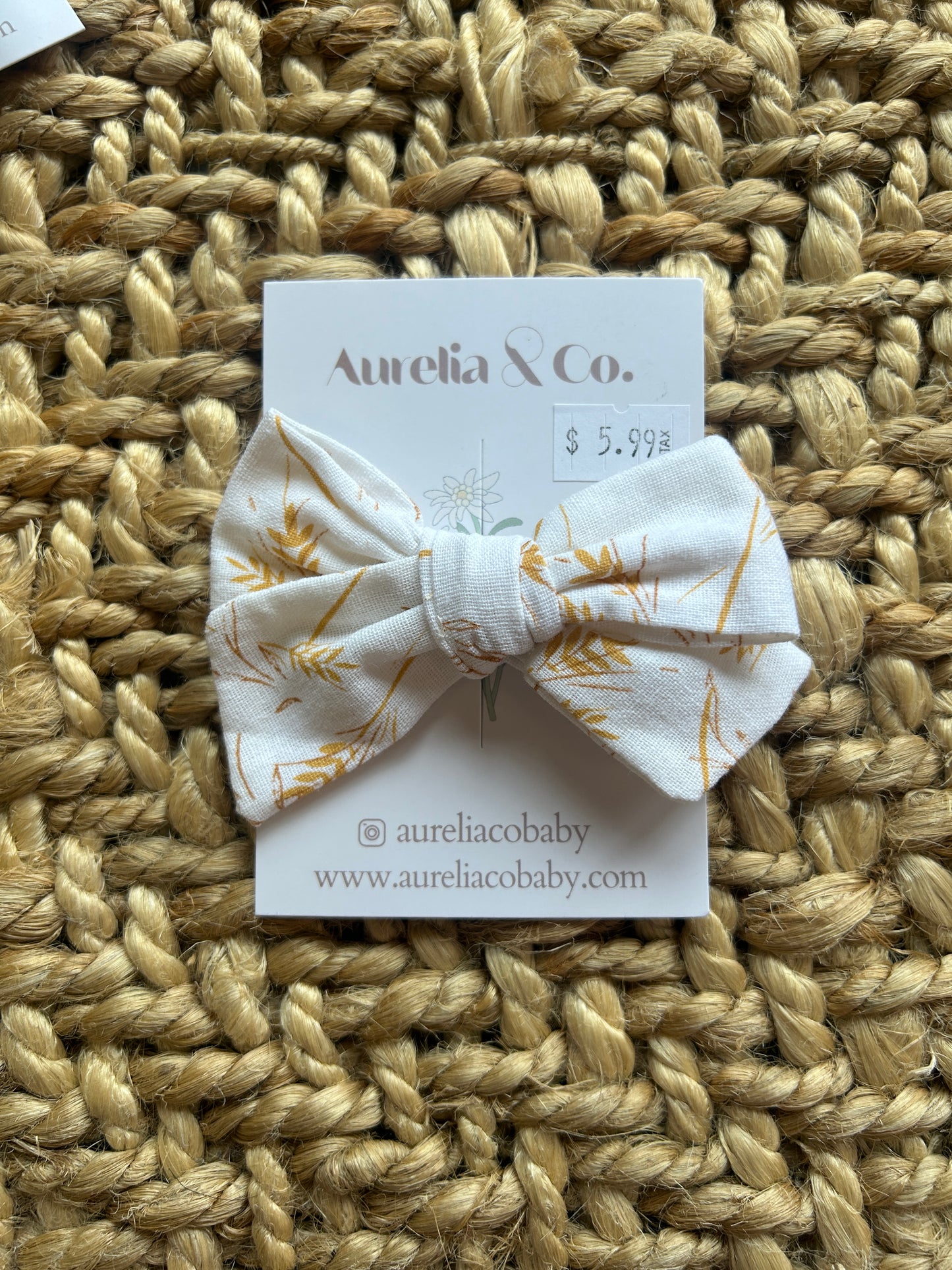 Aurelia & Co. Bow Clip