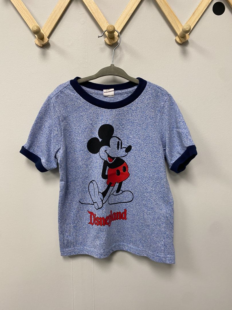 Blue Disneyland Mickey T-shirt, 3-4T