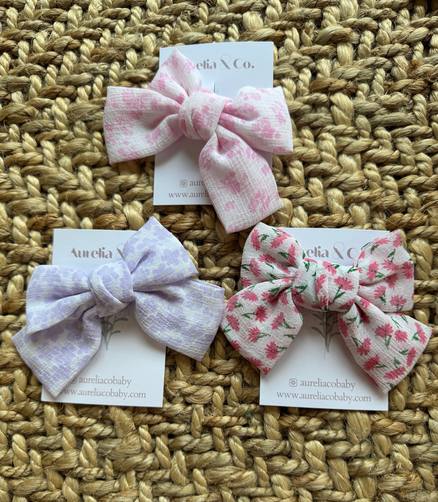 Big Bow Clip - Aurelia & Co.
