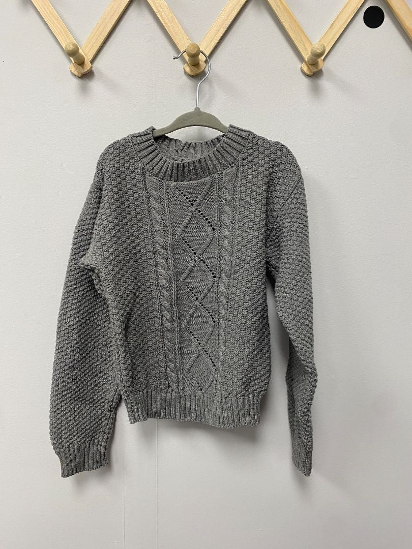 Grey Mebie Baby Sweater, 3T