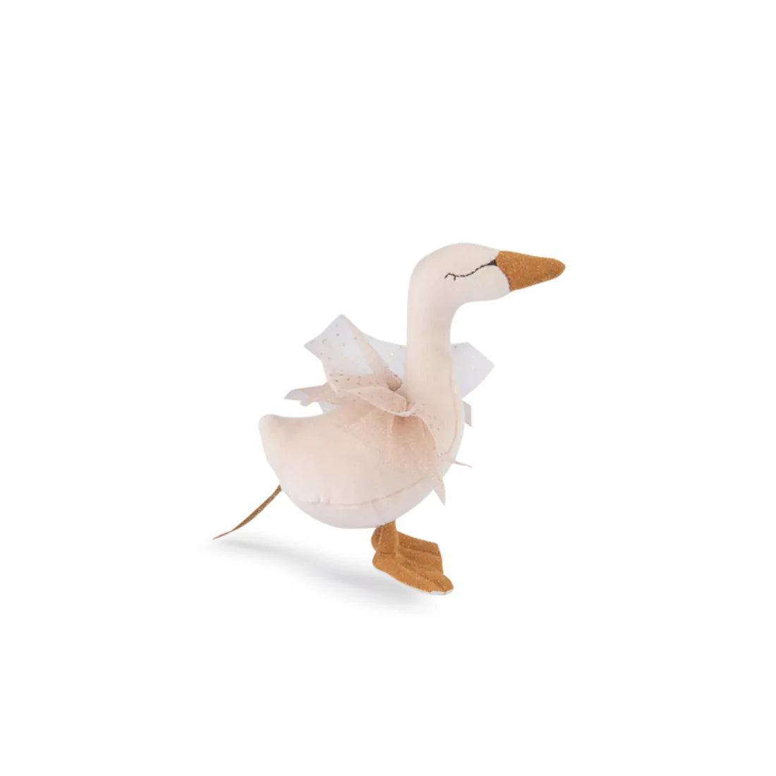 Swan Rattle with tulle wings