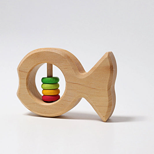 Rattle Fish, Multi-Coloured Discs