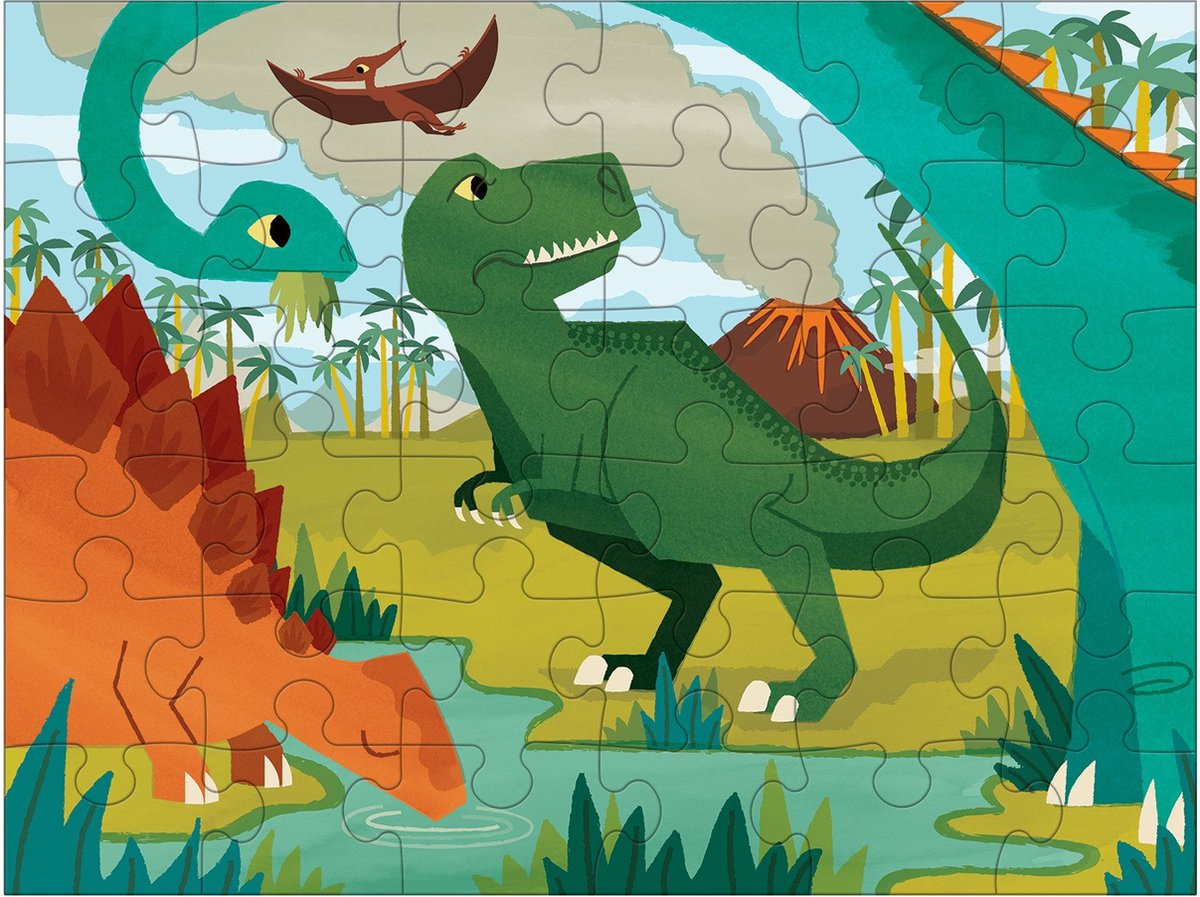 Dinosaur Park Puzzle to Go