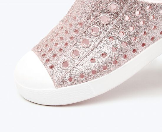 Jefferson Shoes - Milk Pink Bling