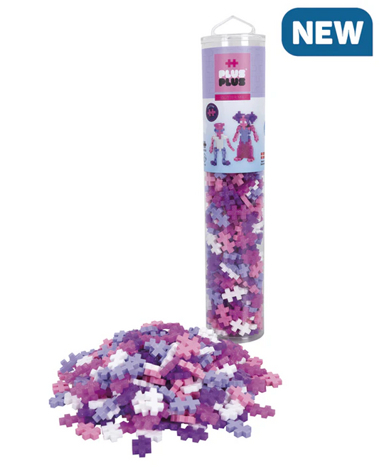 Tube - Glitter 240pcs - Puzzle, Plus-Plus