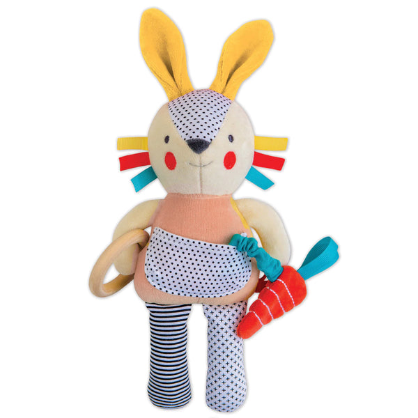 Organic Busy Bunny Activity Toy - Pink