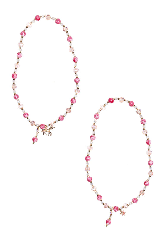 Boutique Pink Crystal Necklace (Assortment)