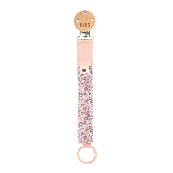 Liberty x BIBS Pacifier Clip - Eloise Blush