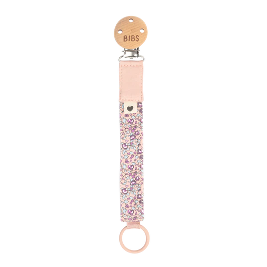 Liberty x BIBS Pacifier Clip - Eloise Blush