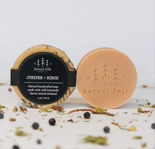 JUNIPER + BIRCH HANDCRAFTED SOAP - BOREAL FOLK