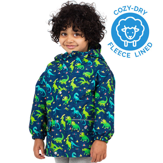 Dinoland | Cozy-Dry Rain Jacket