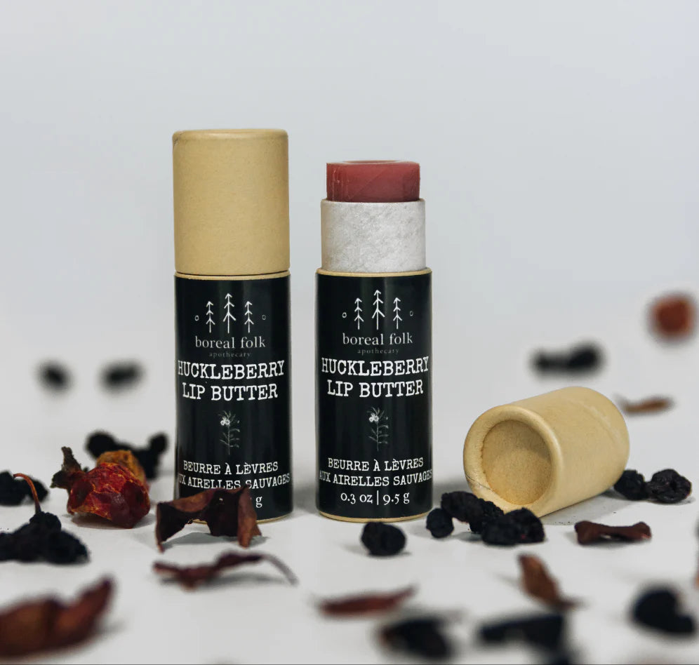 HUCKLEBERRY LIP BUTTER - BOREAL FOLK