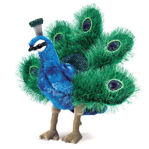 Small Peacock Puppet