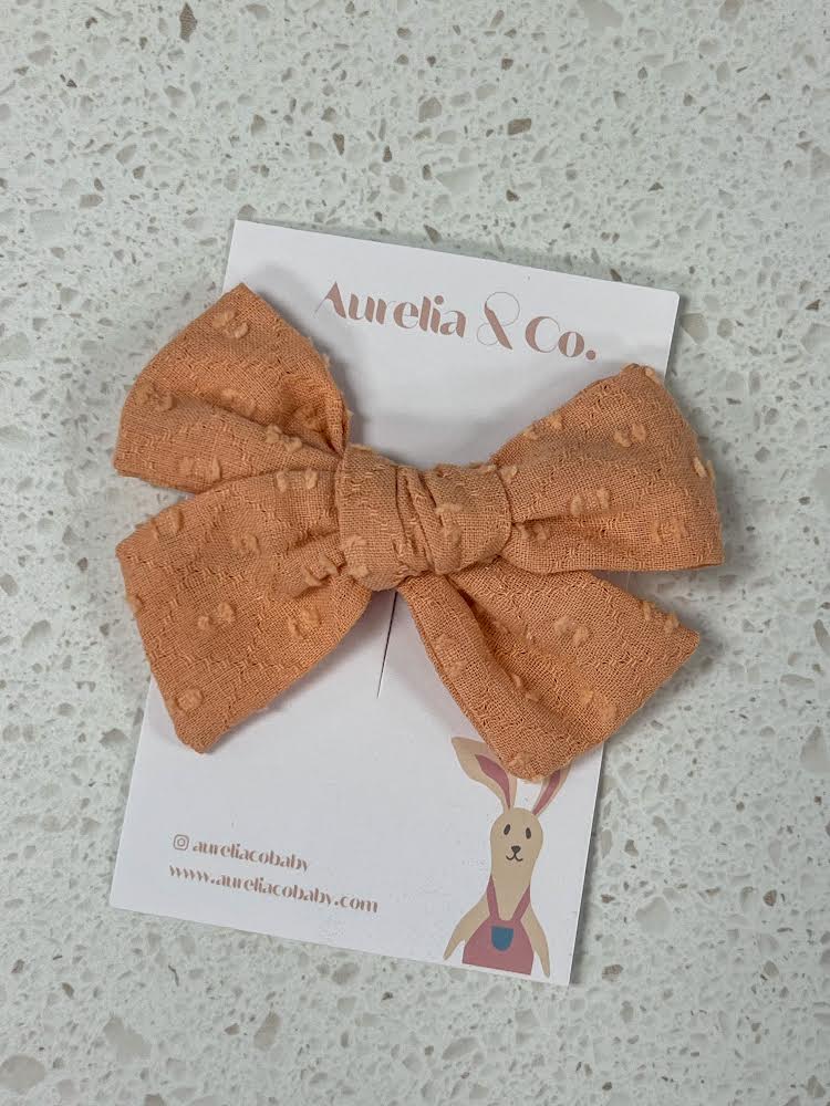 Aurelia & Co. Pinwheel Bow Clip