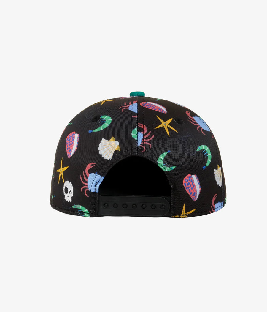 Crusta-sea Snapback - Black