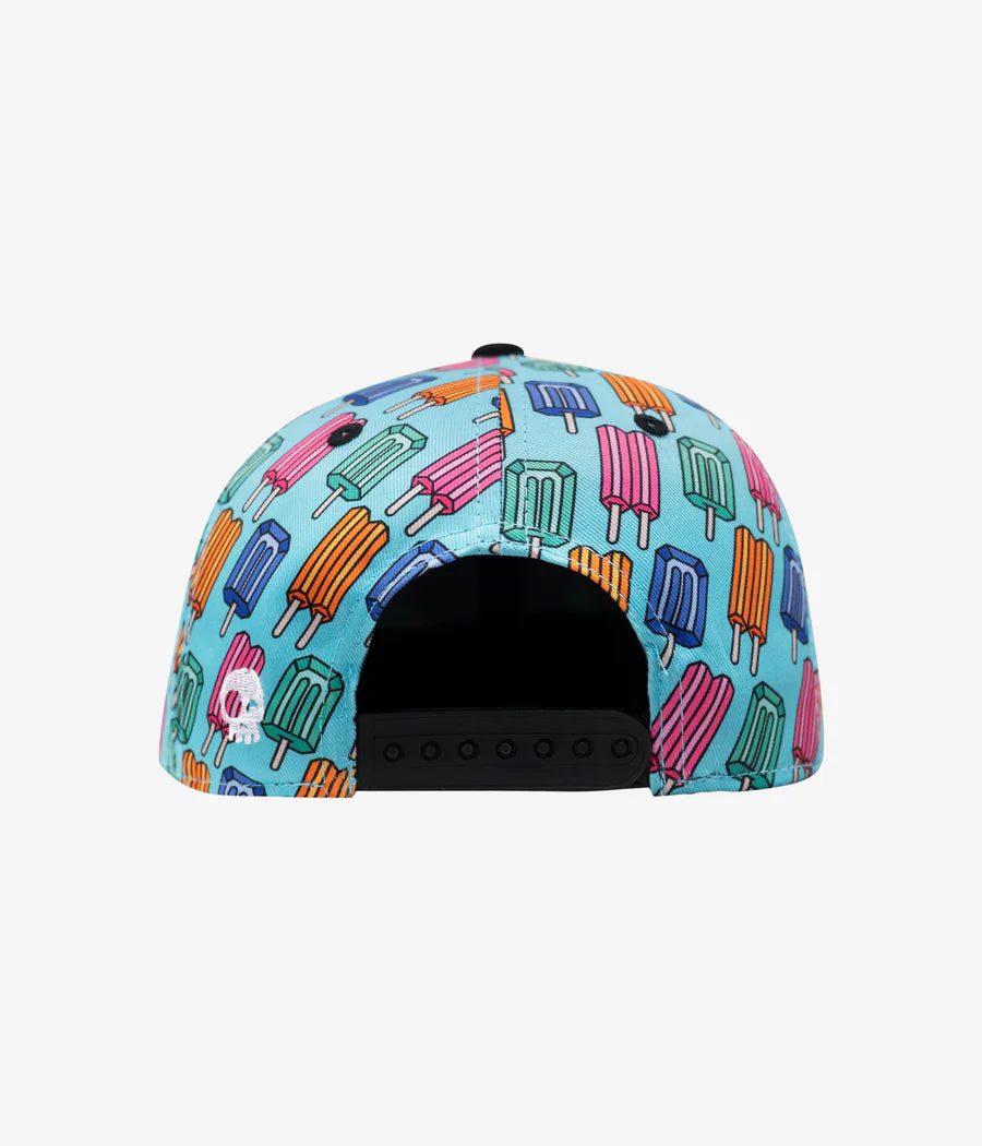 Pop Snapback - Neon Blue