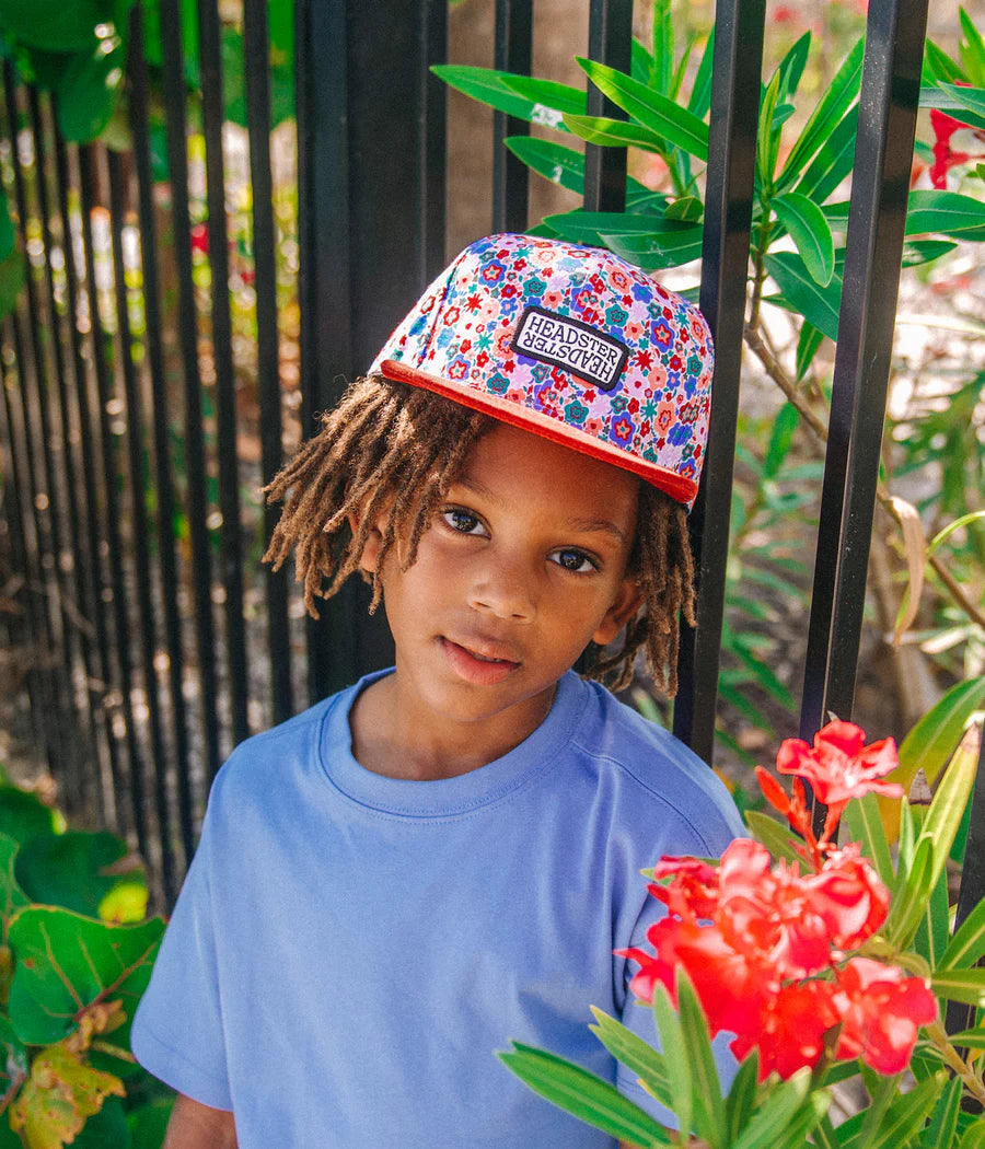 Floral Dream Snapback - Merlot