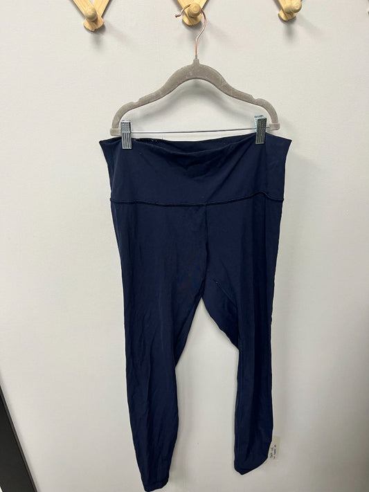 Navy Blue Lululemon Leggings, Womens 10
