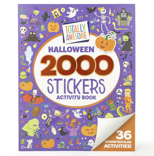 Totally Awesome 2000 Stickers Halloween Activity Book