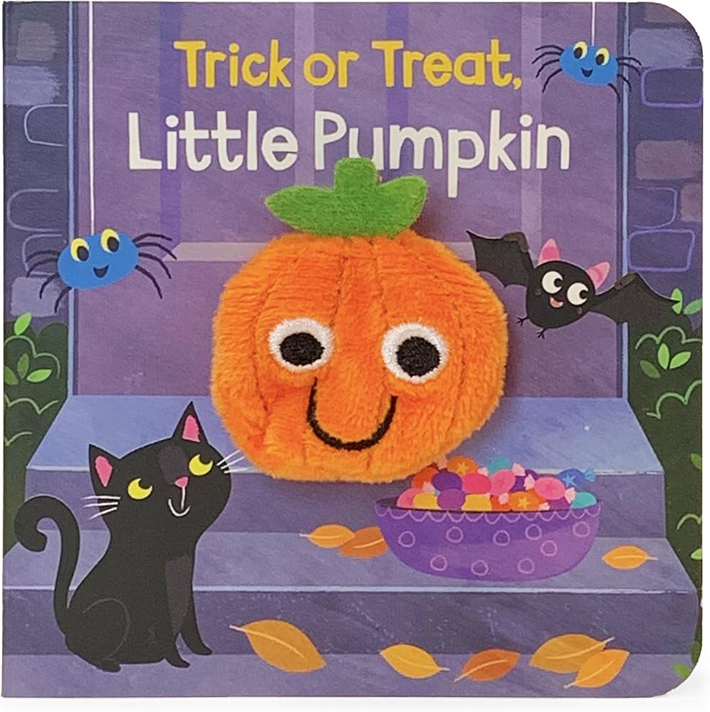 Trick or Treat, Little Pumpkin Finger Puppet Book