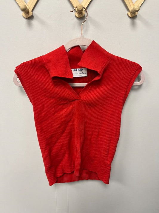 Red Old Navy Sleveless tank, Women L