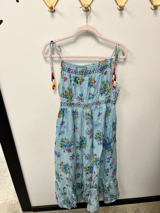 Blue Magazine Dress, Large