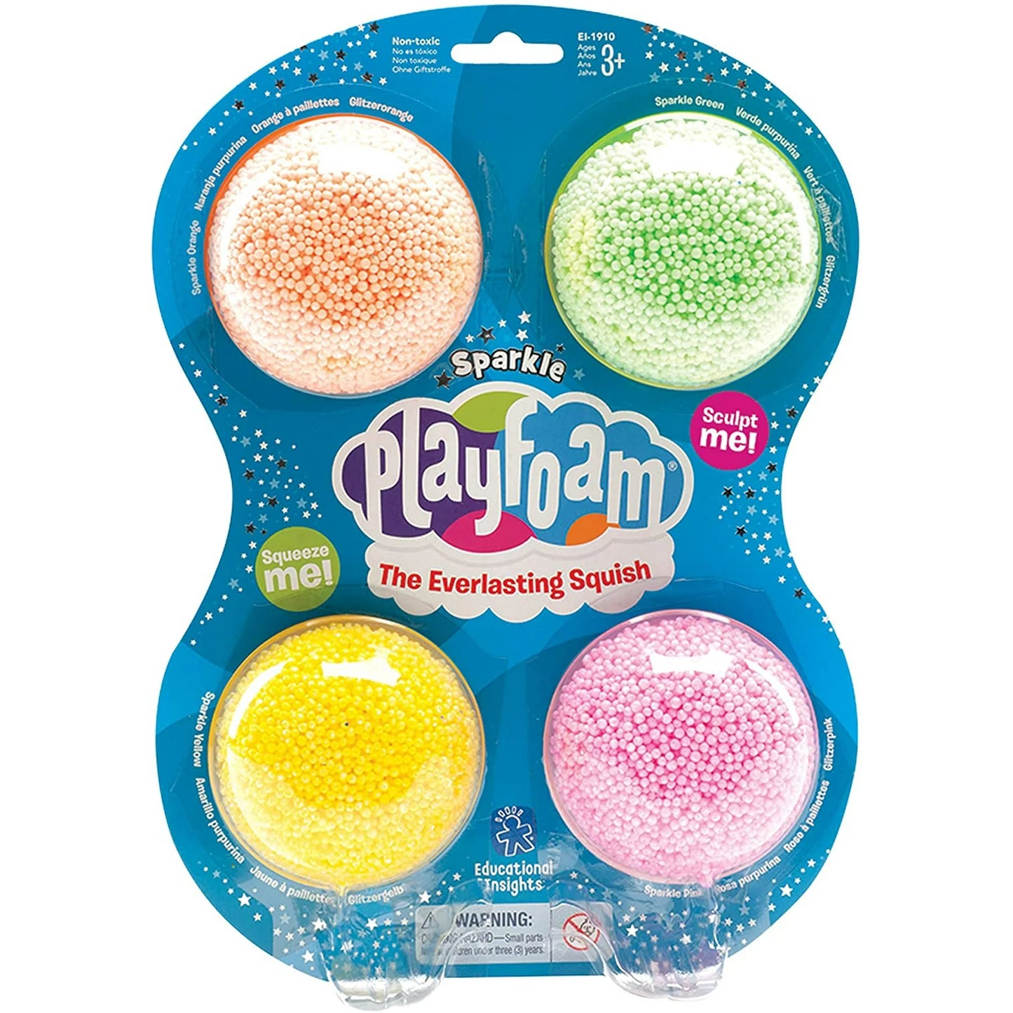 Sparkle Play Foam - 4 Pack