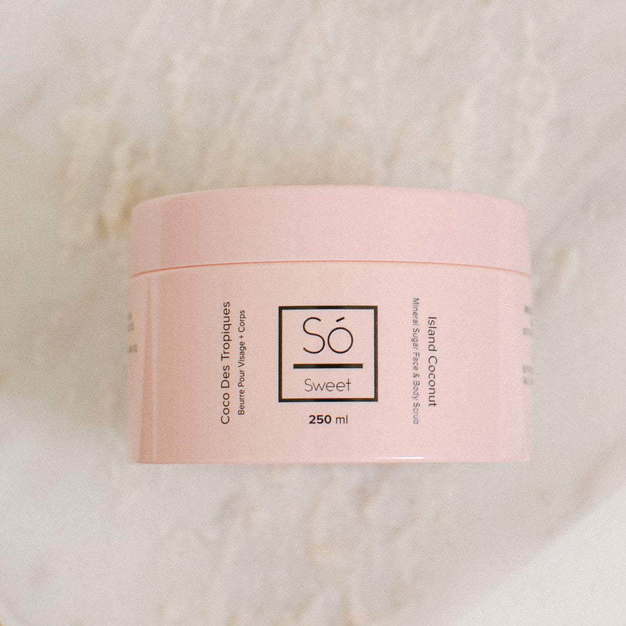 Mineral Sugar Face & Body Scrub - Só Luxury (Various Scents)