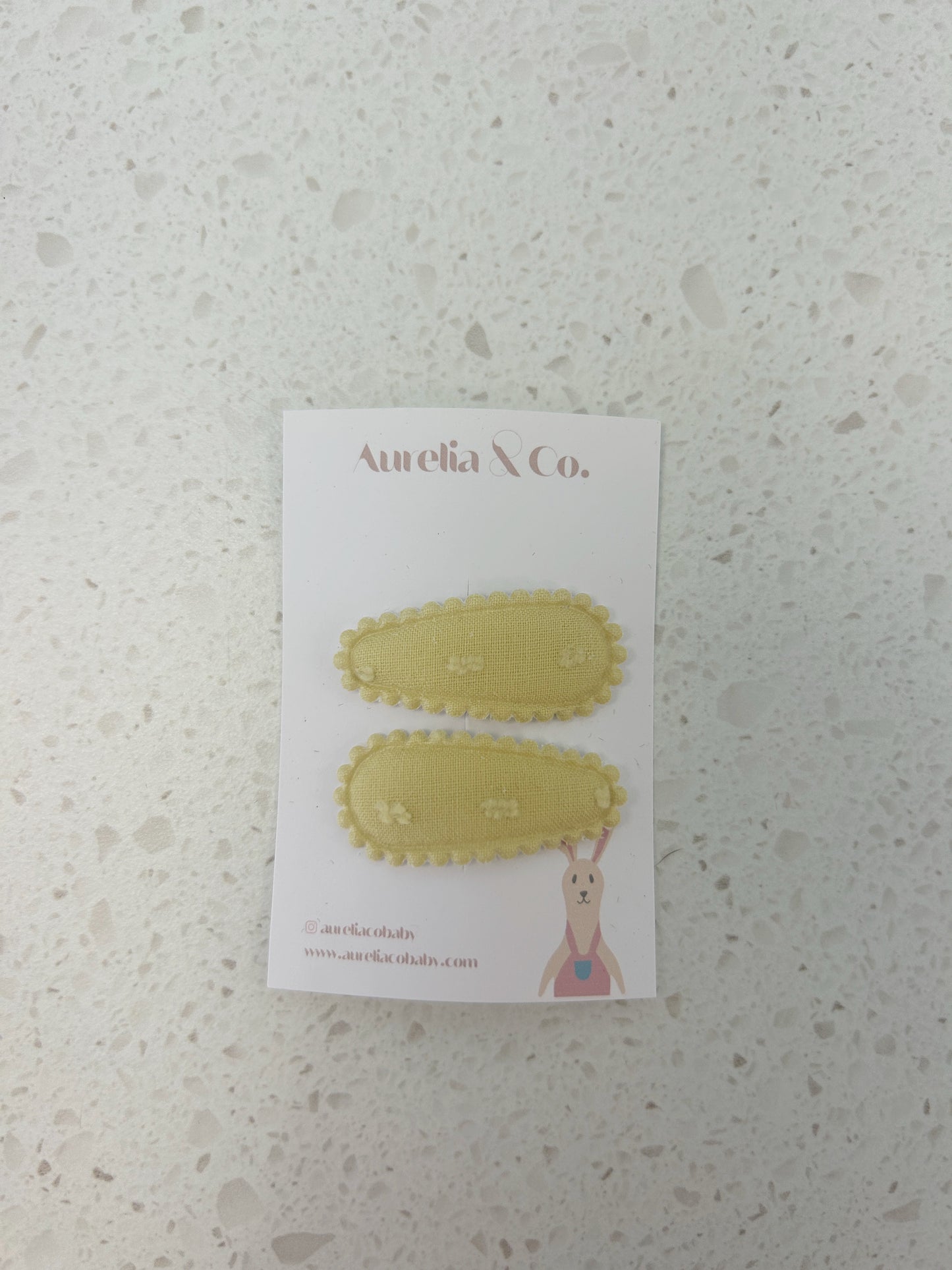 Aurelia & Co. Baby Barrettes (2 Pack)