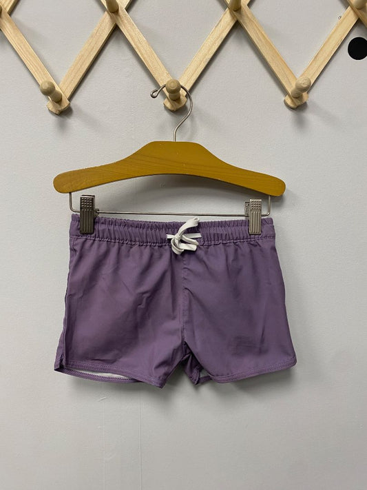 Purple Honeysuckle Swim Shorts, 4-5T