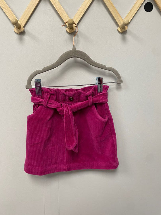 Pink Isaac Mizrahi Cord Skirt, 4Y