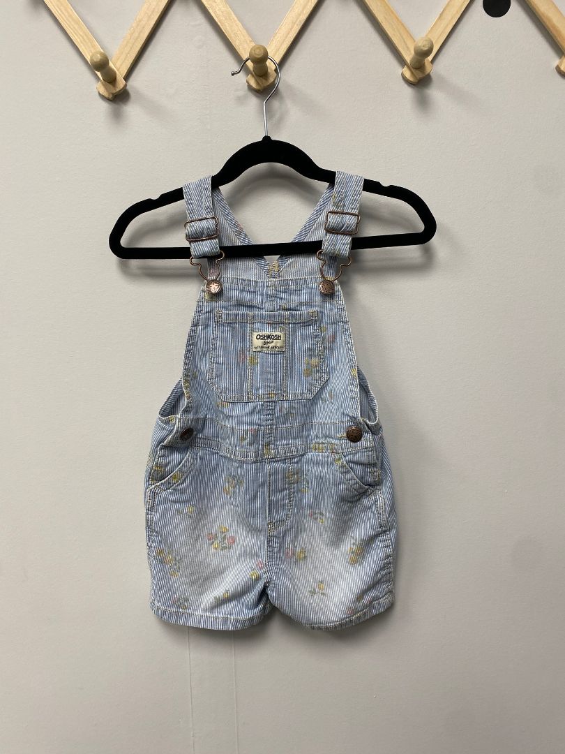 Denim OshKosh Overalls, 3T