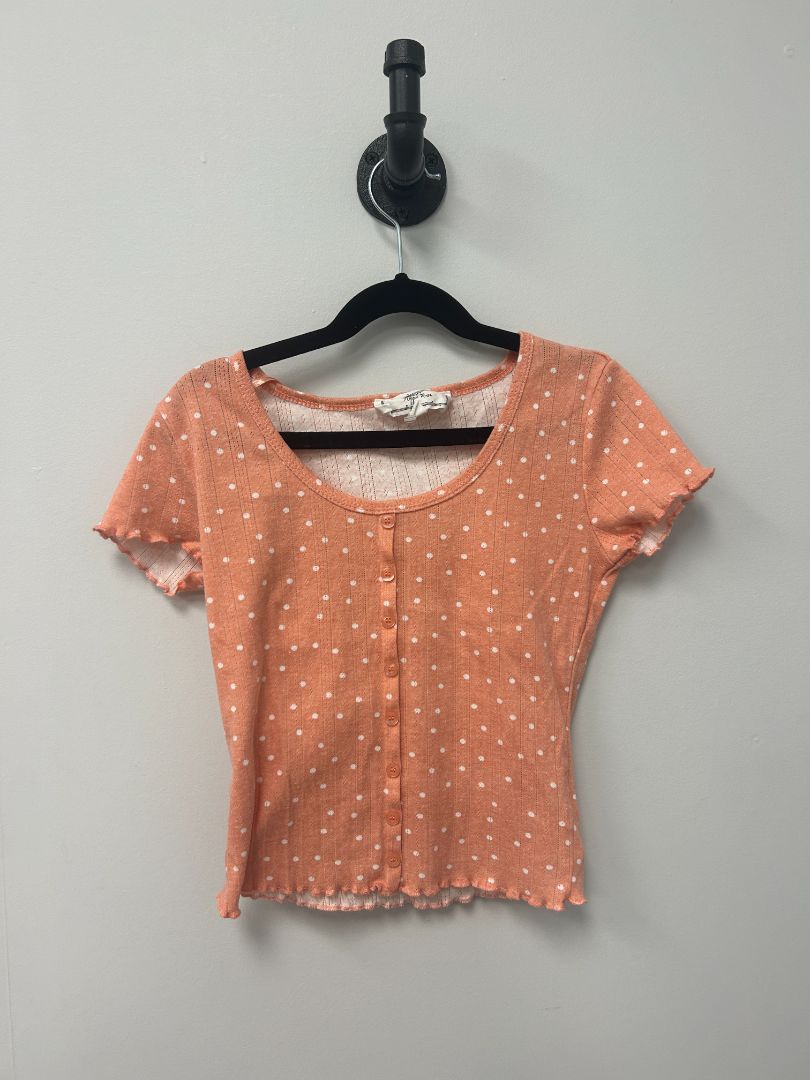 Peach Hippie Rose Top, Small