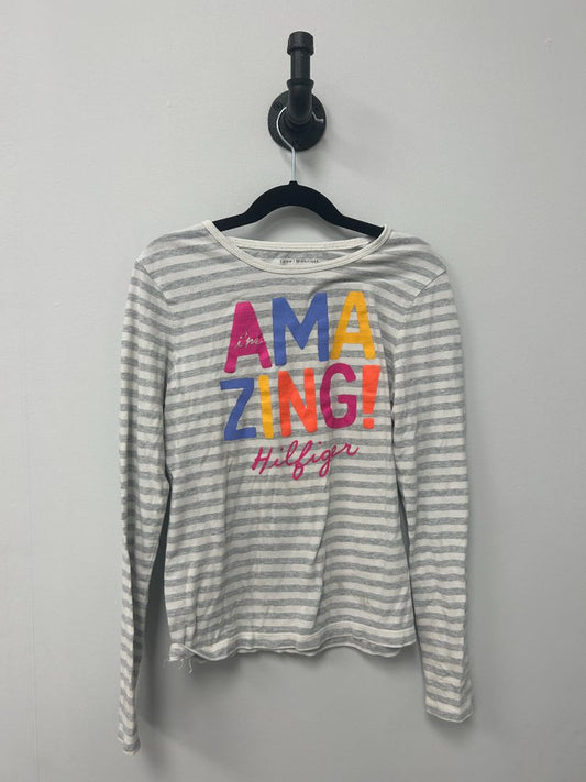 White Amazing Tommy Hilfiger Longsleeve, 12-14Y