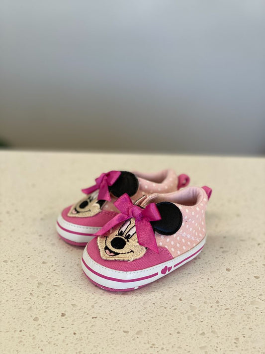 Pink Disney Shoes, 3-6M