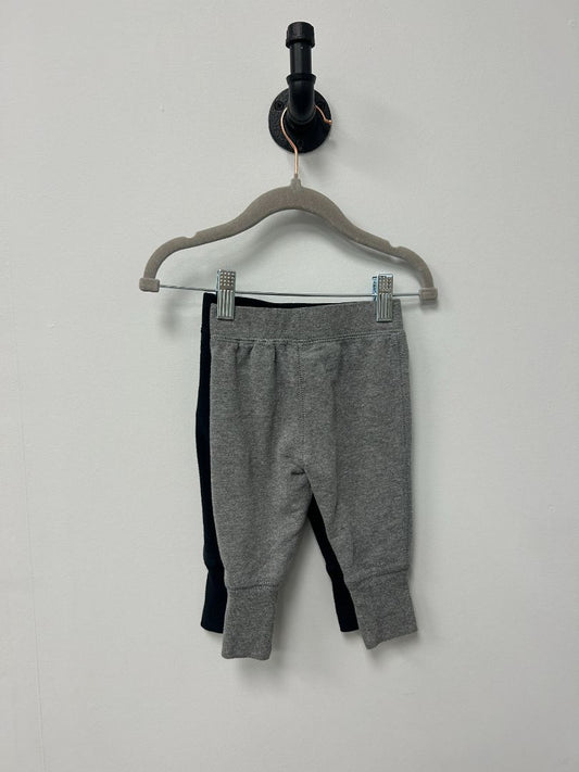 Navy + Grey Joe Pant Set, 3-6M