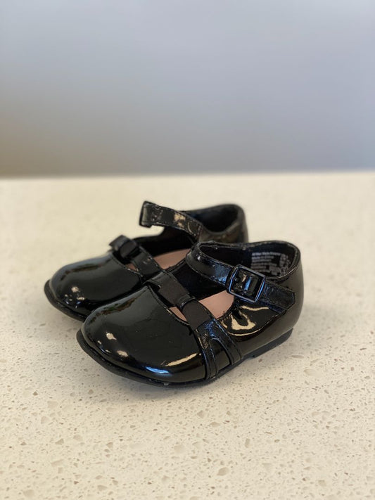 Black Teeny Toes Shoes, C3