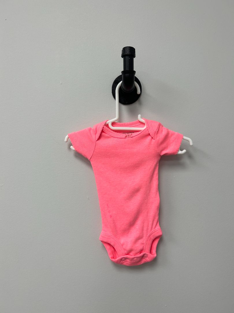 Neon Pink Carters Bodysuit, Preterm