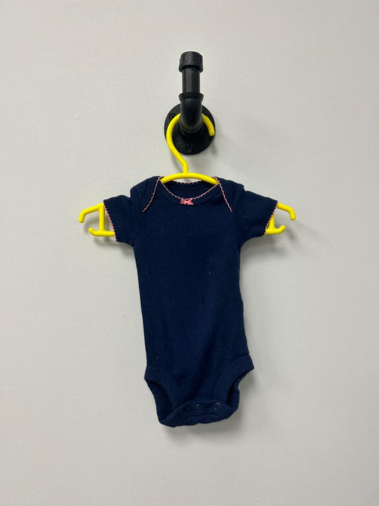 Navy Carters Bodysuit, Preterm