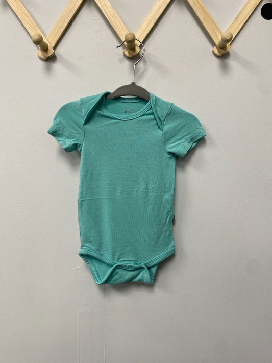 Turquoise Kyte Baby Bodysuit, 0-3M