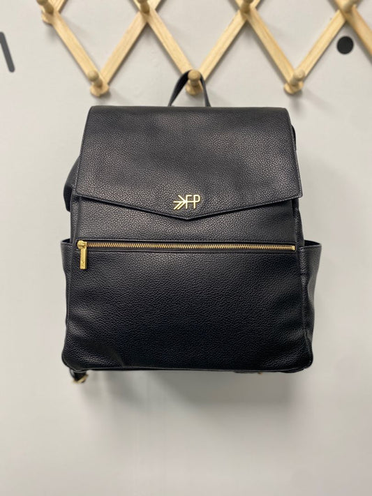 Black Freshly Picked Diaper Bag w/change pad 0-12M