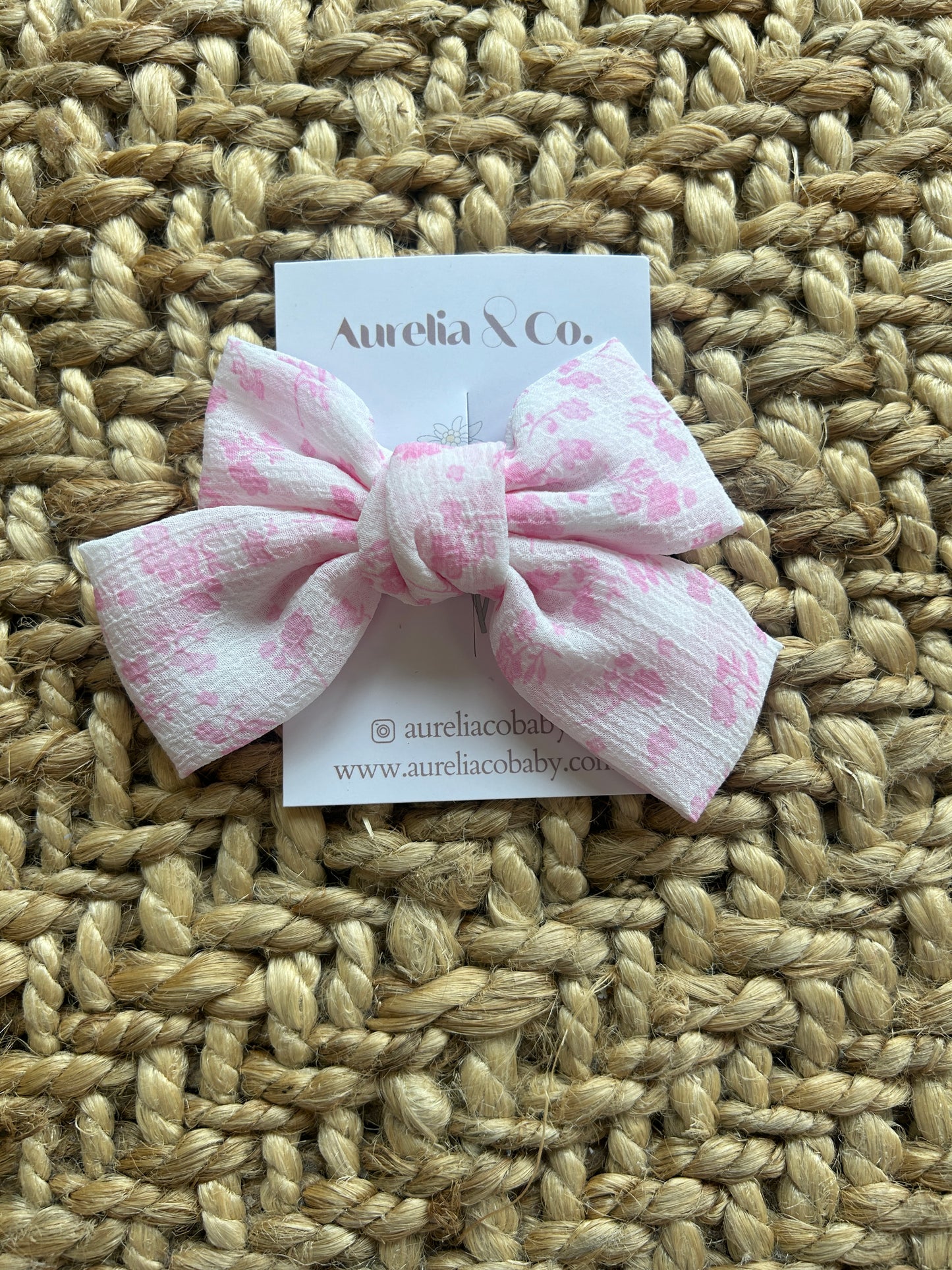 Big Bow Clip - Aurelia & Co.