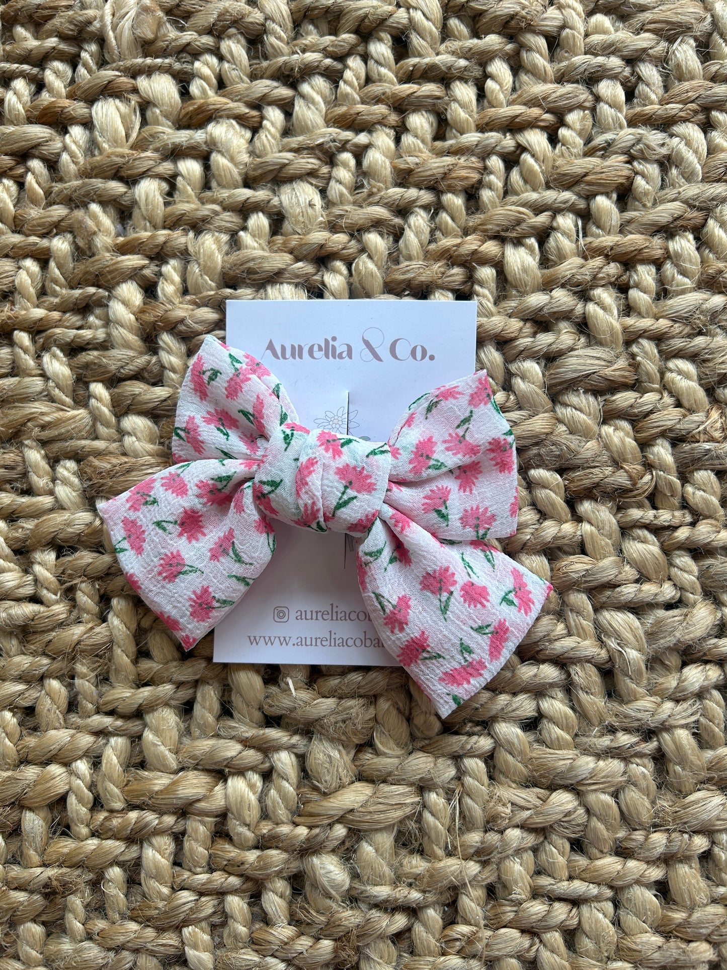 Big Bow Clip - Aurelia & Co.