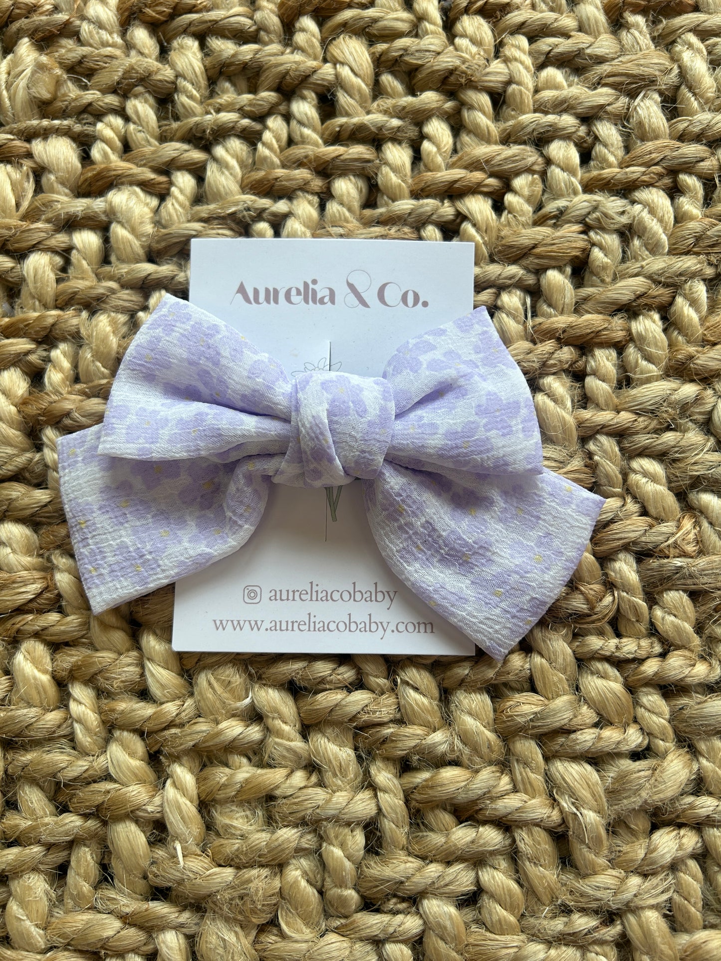 Big Bow Clip - Aurelia & Co.