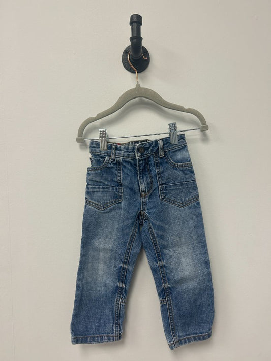 Blue Tommy Hilfiger Jeans, 2T