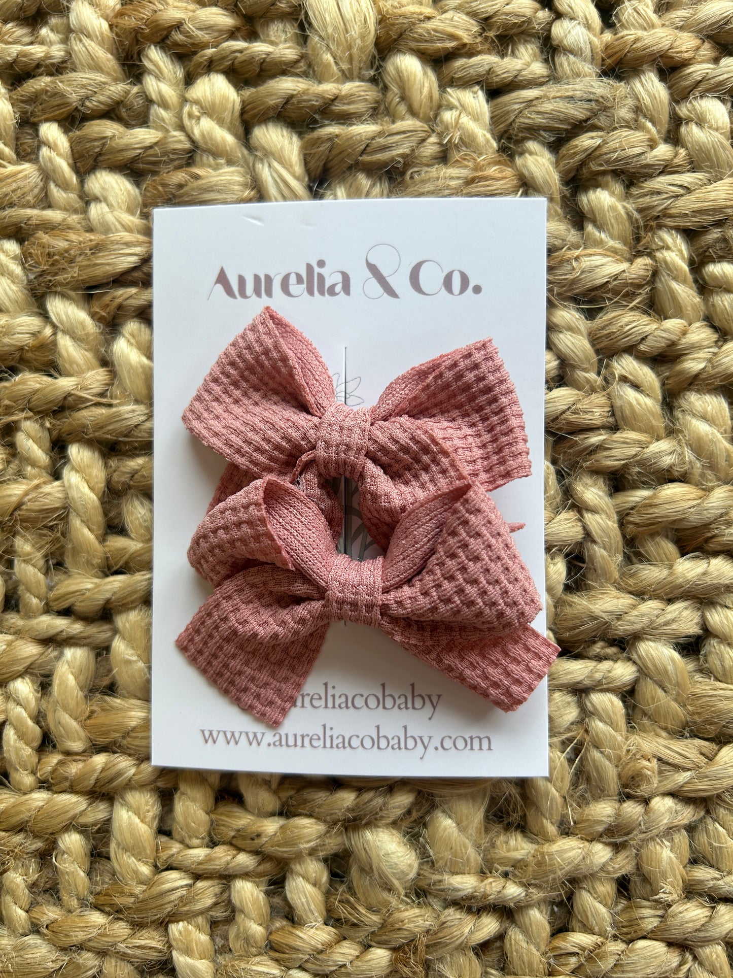 Aurelia & Co. Baby Bow Clips